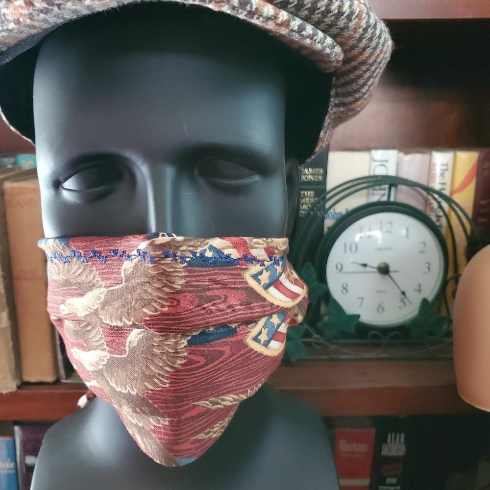 Cloth Face Mask - Silver/Copper Filters-SpiritofAm